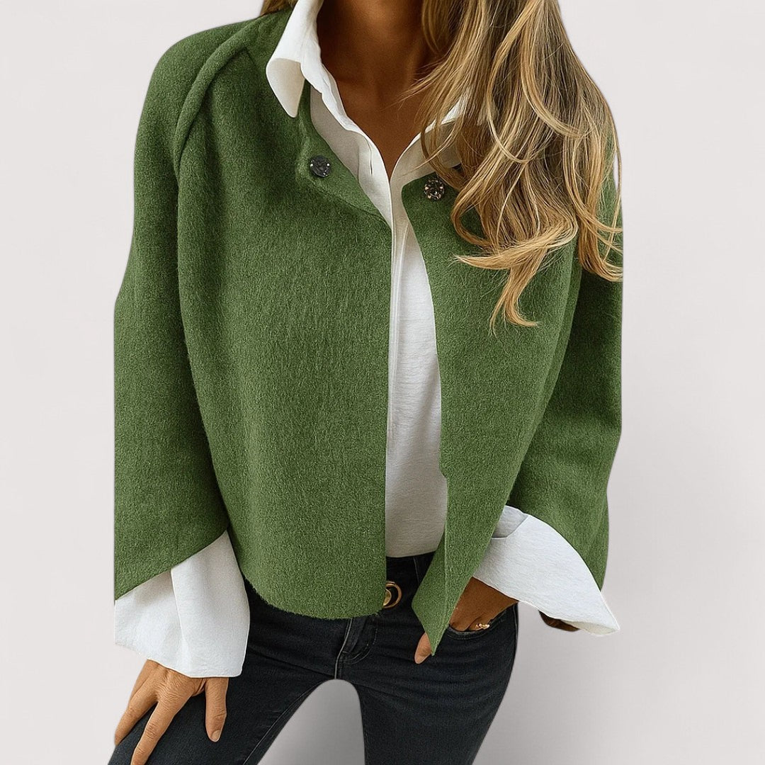 Aveline | Elegant Wool-Blend Jacket