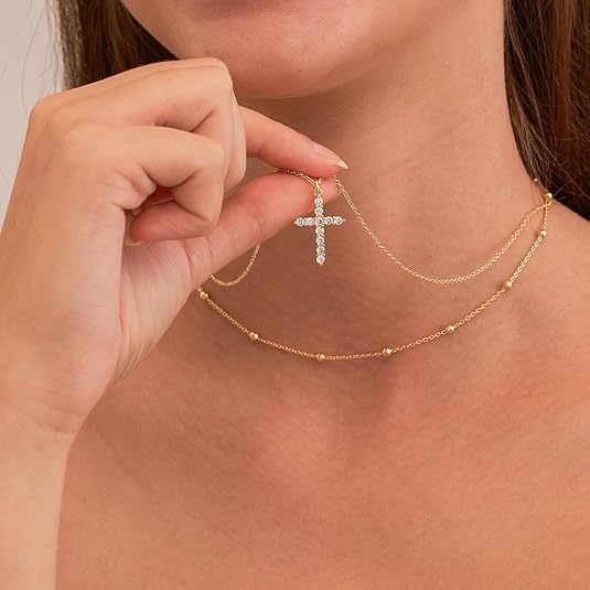 Aurelia Cross Necklace