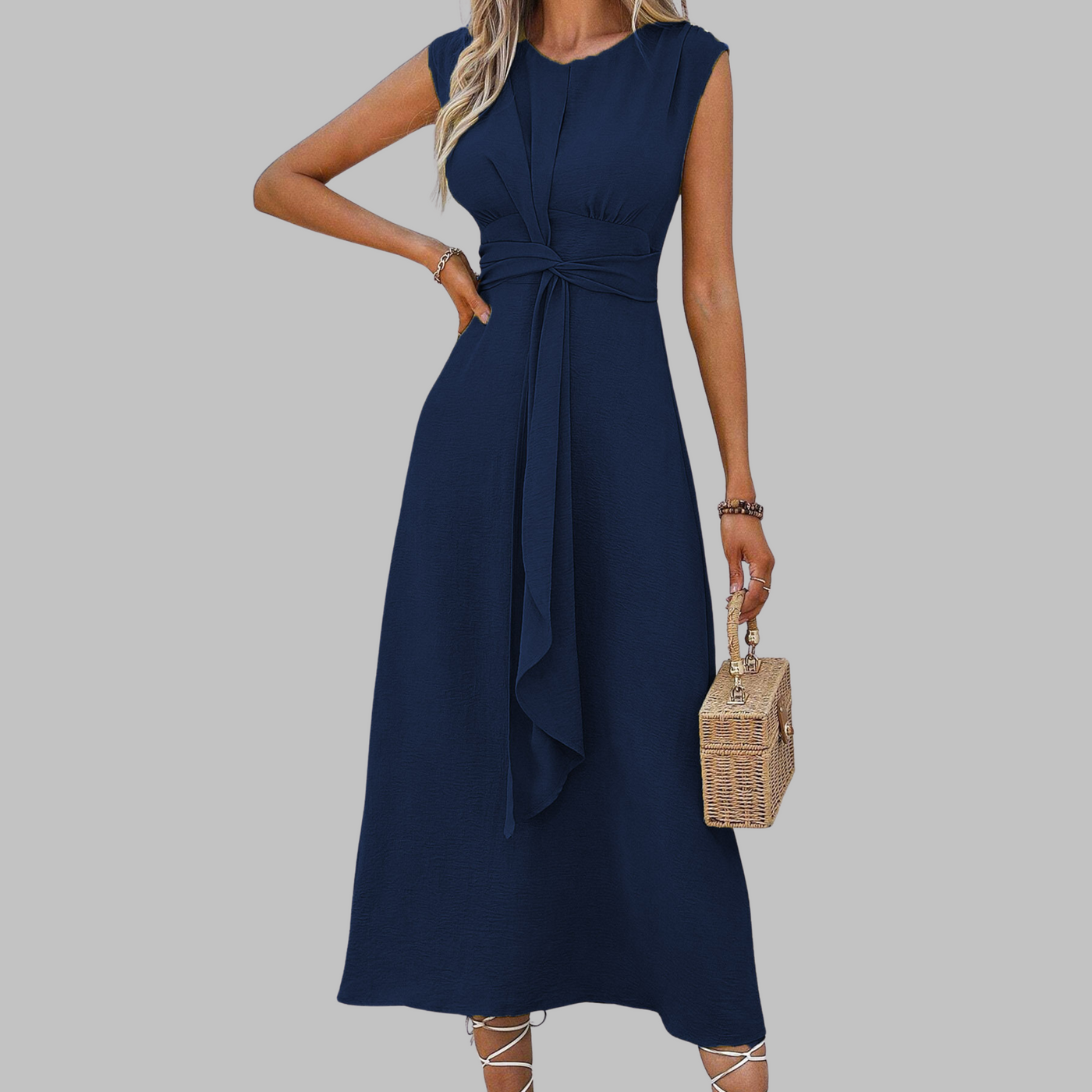 Stacey | Elegant Sleeveless Maxi Dress