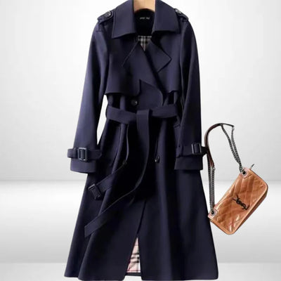 Clara – Premium Cotton Trench Coat