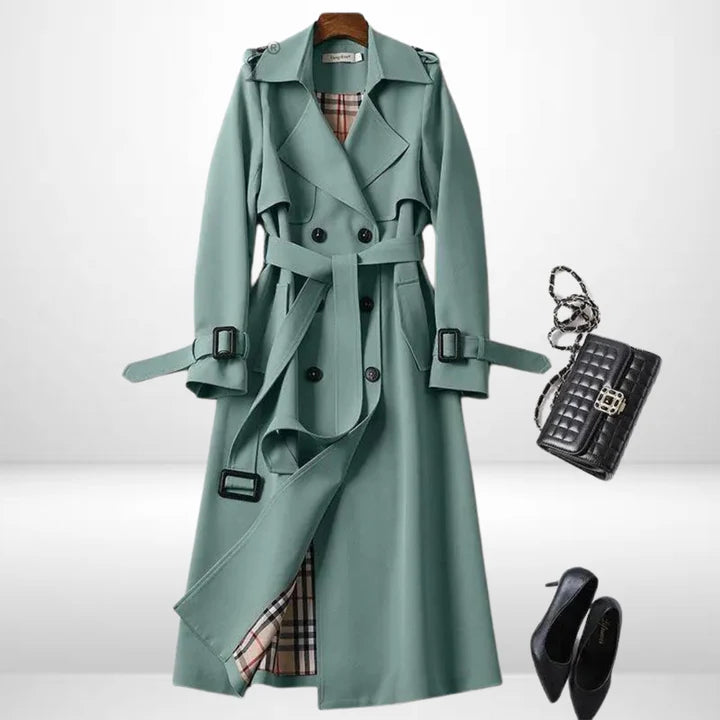 Clara – Premium Cotton Trench Coat