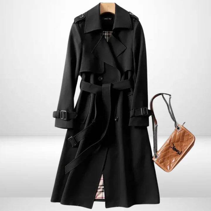 Clara – Premium Cotton Trench Coat