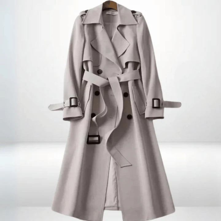 Clara – Premium Cotton Trench Coat