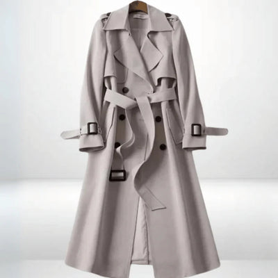 Clara – Premium Cotton Trench Coat