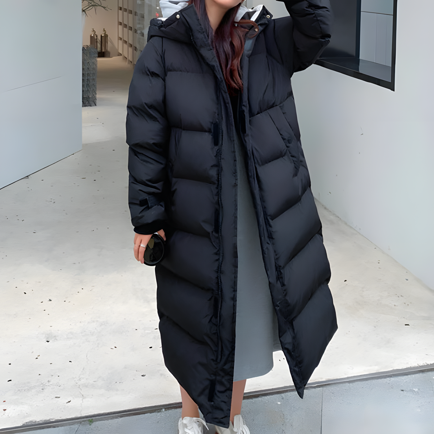 Amanda | Puffer Winter Jacket with Hood
